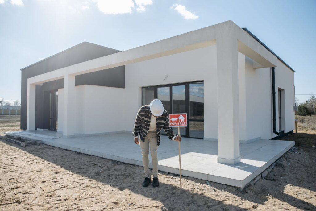 New construction villa